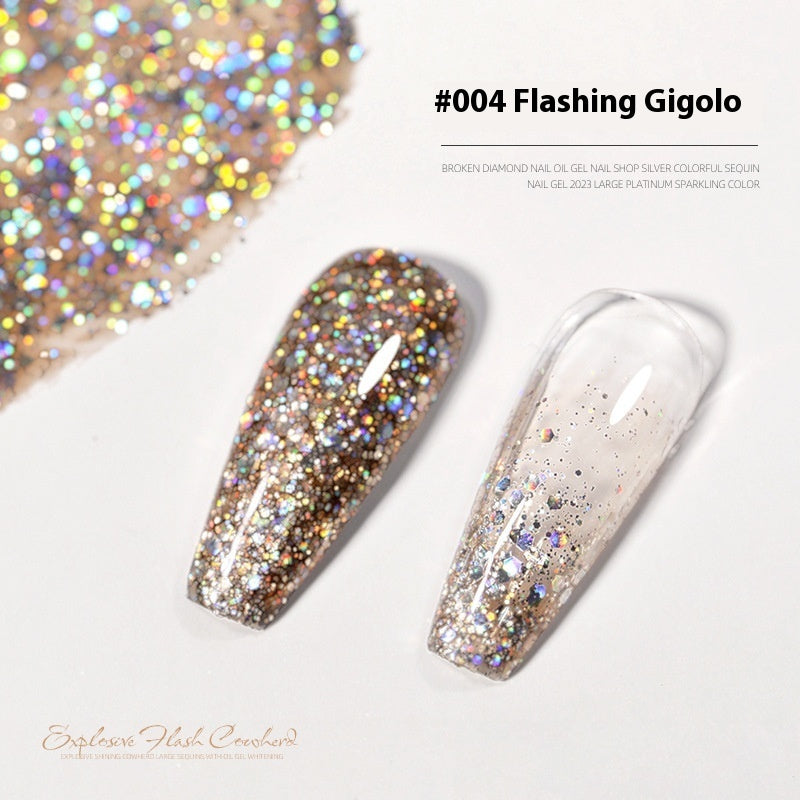 Cowherd Sequins Laser UV Polish