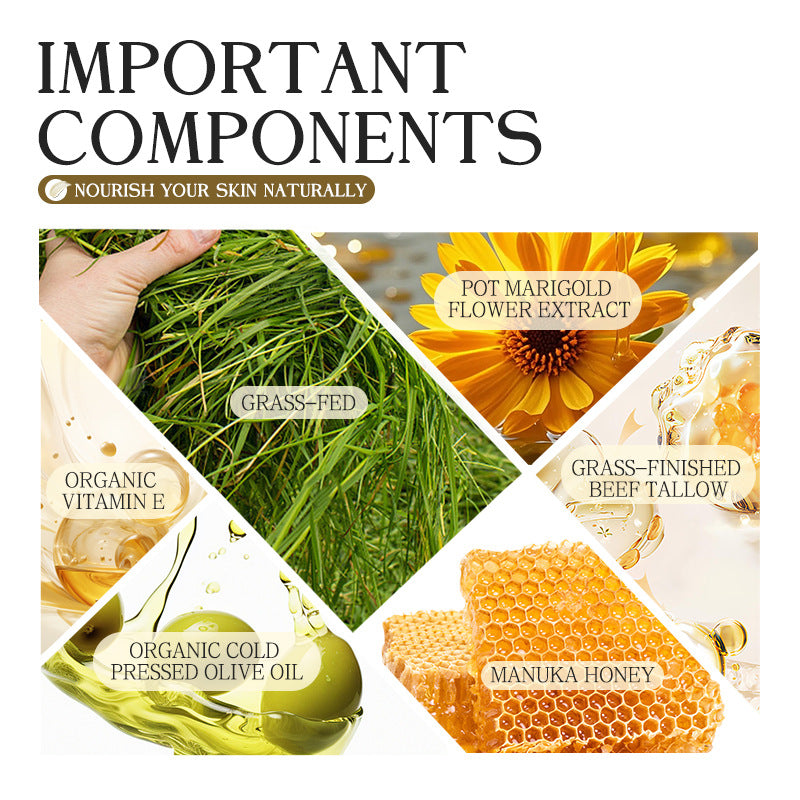 Cow Fat Honey Moisturizing Cream