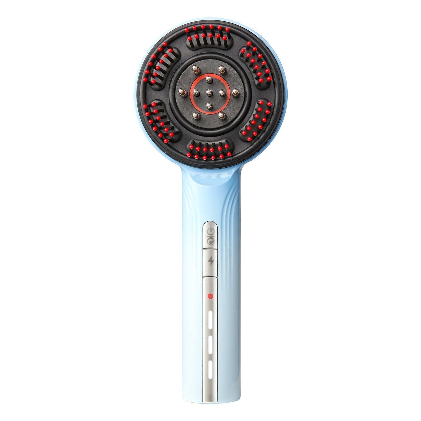 Hair Growth Comb Scalp Drug Delivery Massager With Red And Blue Light For Hair Loss Prevention And Hair Care