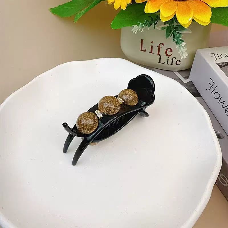 Female Creative Korean Version Temperament Pea Barrettes