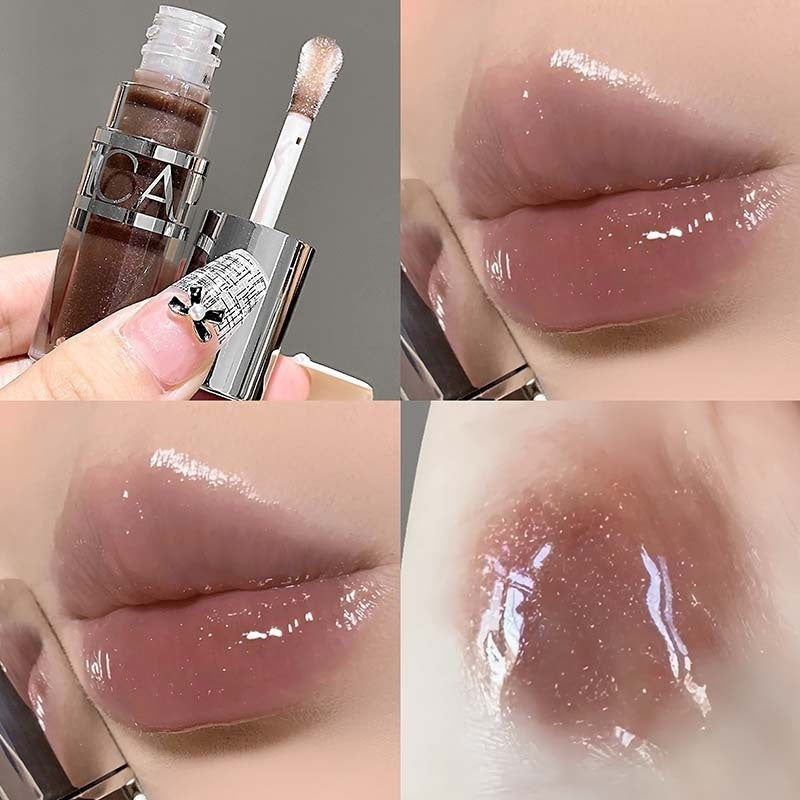 Moisturizing Radiant And Plumping Lip Gloss With A Dewy Mirror-like Finish