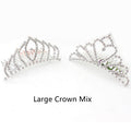 New Bridal Hair Accessories Crown Diamond Comb Full Diamond Alloy