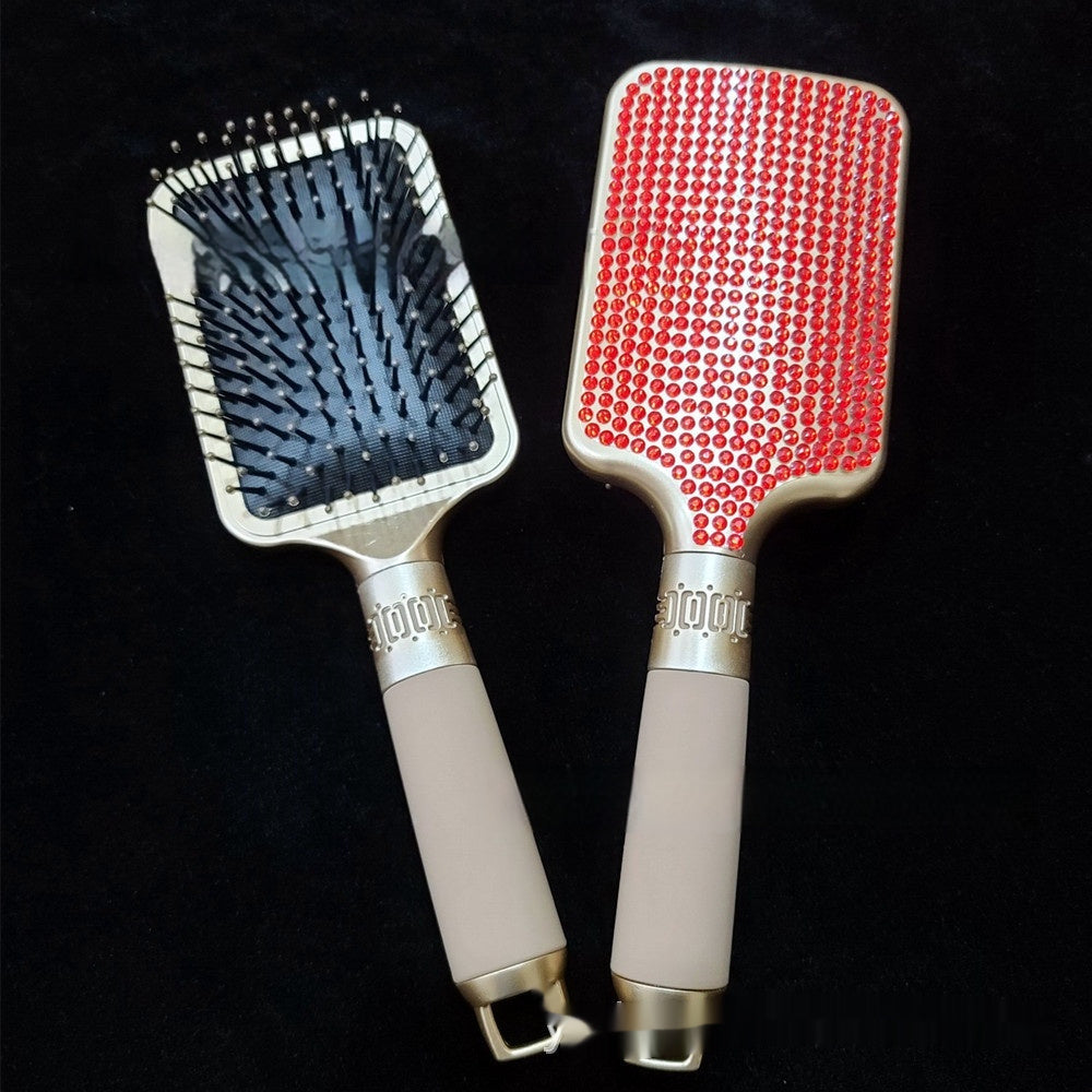 Airbag Massage Comb Air Cushion Comb Stick-on Crystals Hairdressing Supplies