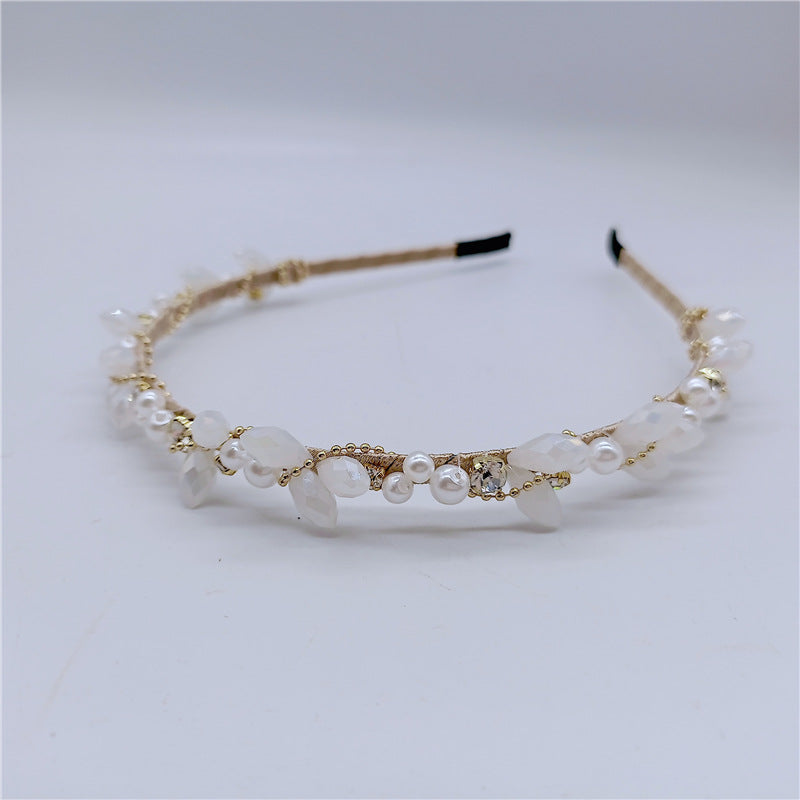 Super Fairy Hairpin Headband Head Buckle Crystal Rhinestone Simple Headdress