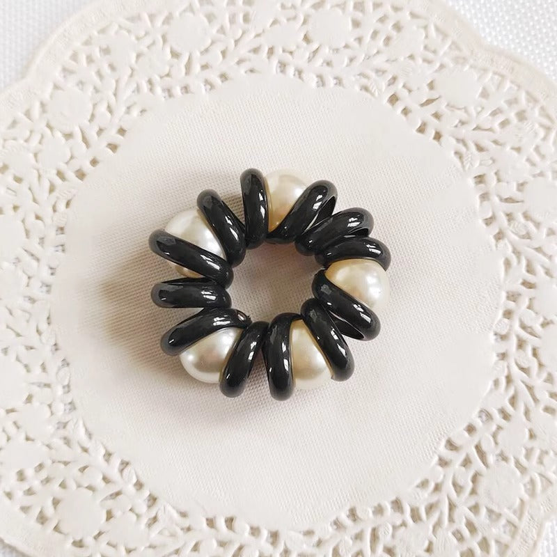 Telephone Wire Hair Ties Hair Rope Hair-binding High Elasticity Not Tight Hair
