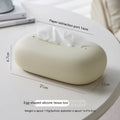 Household Cream Style Silicone Tissue Box