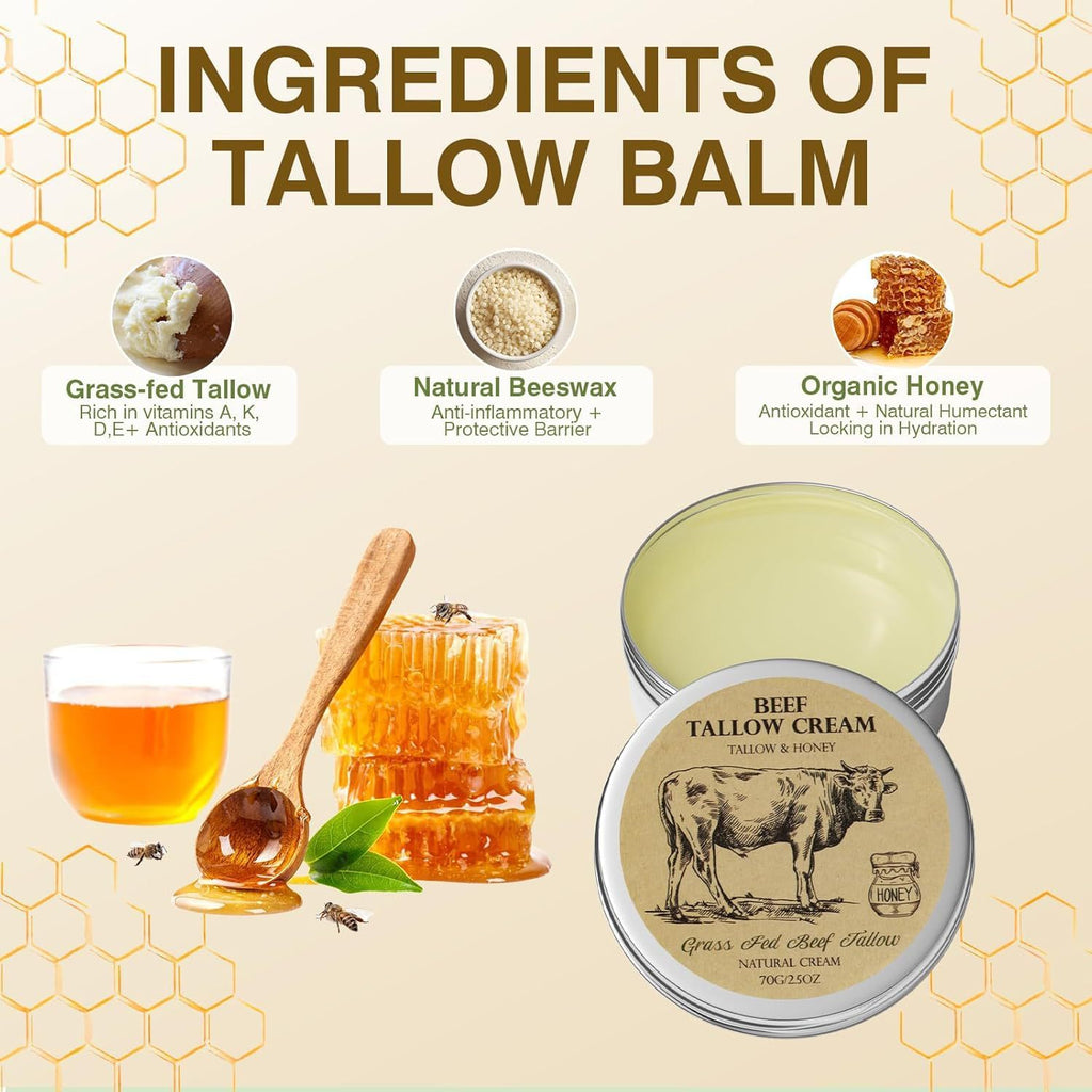 Honey Cow Fat Moisturizes Skin Moisturizing Cream