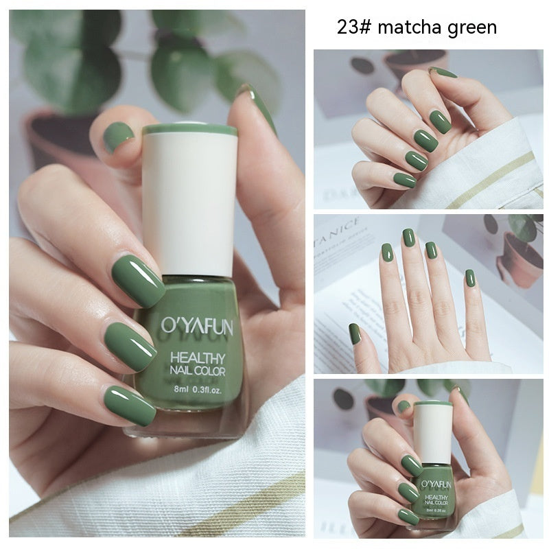 O'YAFUN Nail Polish New Water-based Long-lasting Quick-drying Transparent