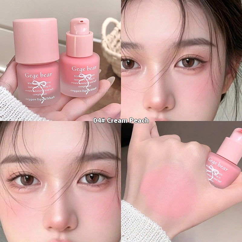 Gege Bear Oxygen Light And Transparent Liquid Blush Repair Natural Makeup