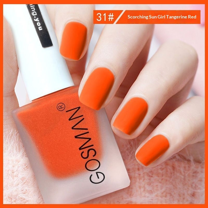 Gosman Quick-dry Matte Nail Polish, Non-peel