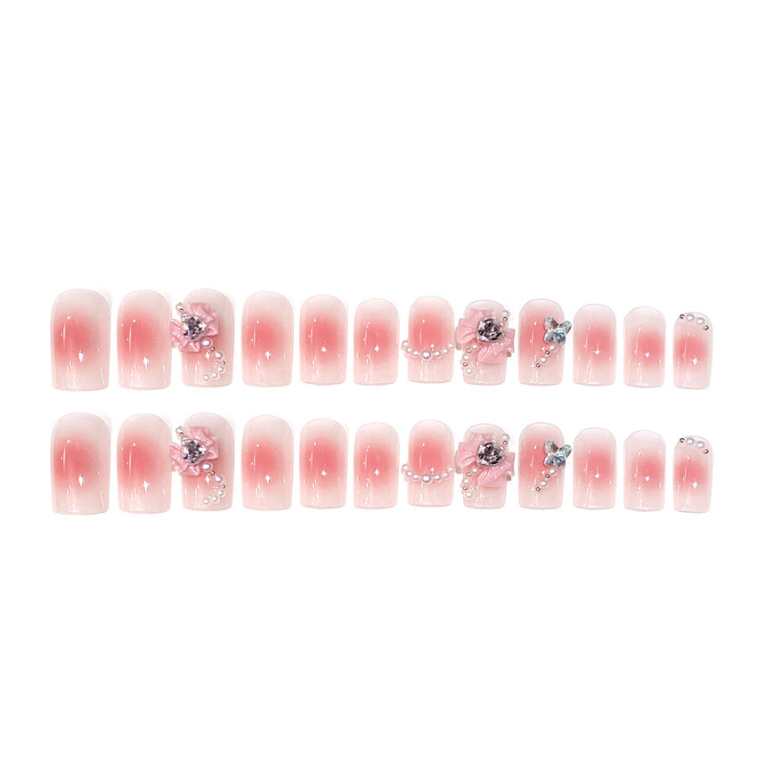 Women's Fashion Personalized Bow Nail Stickers
