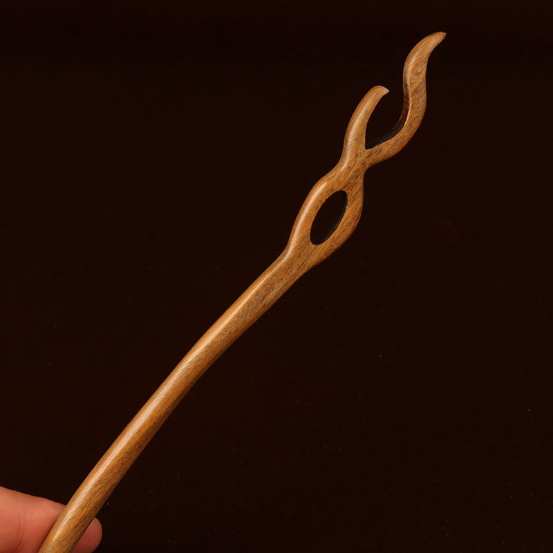 Green Sandalwood Hairpin Hairpin Antiquity Hair Clasp