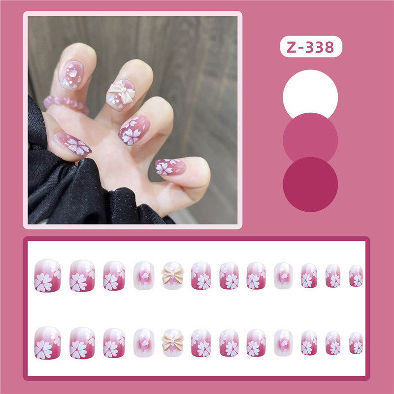 Wearing The Finished Nail Patch