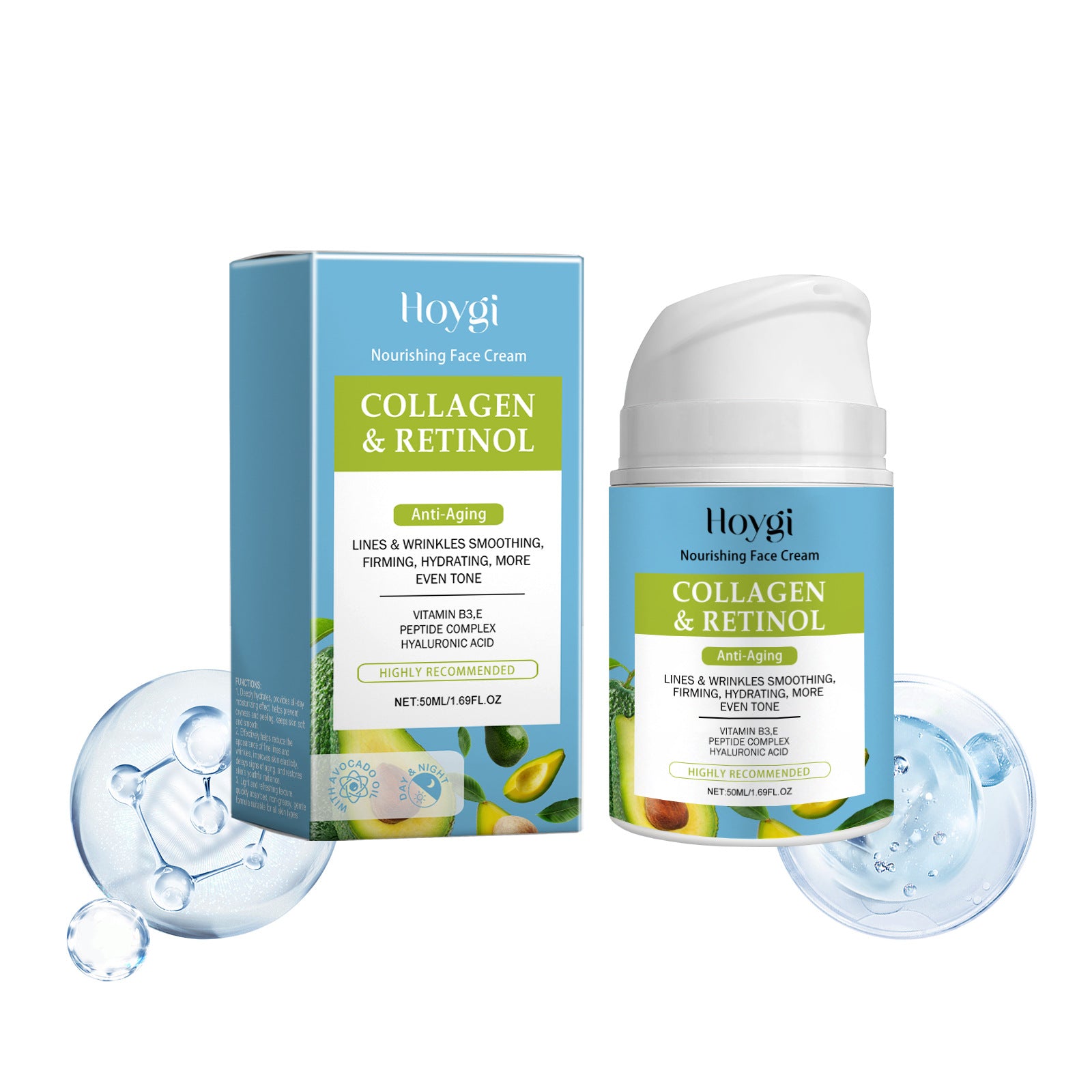 Collagen Facial Moisturizing Cream Hydrating