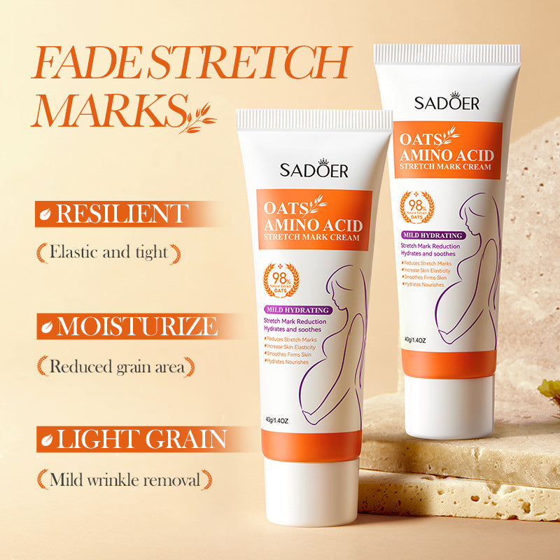 English SADOER Oat Stretch Marks Removing Cream