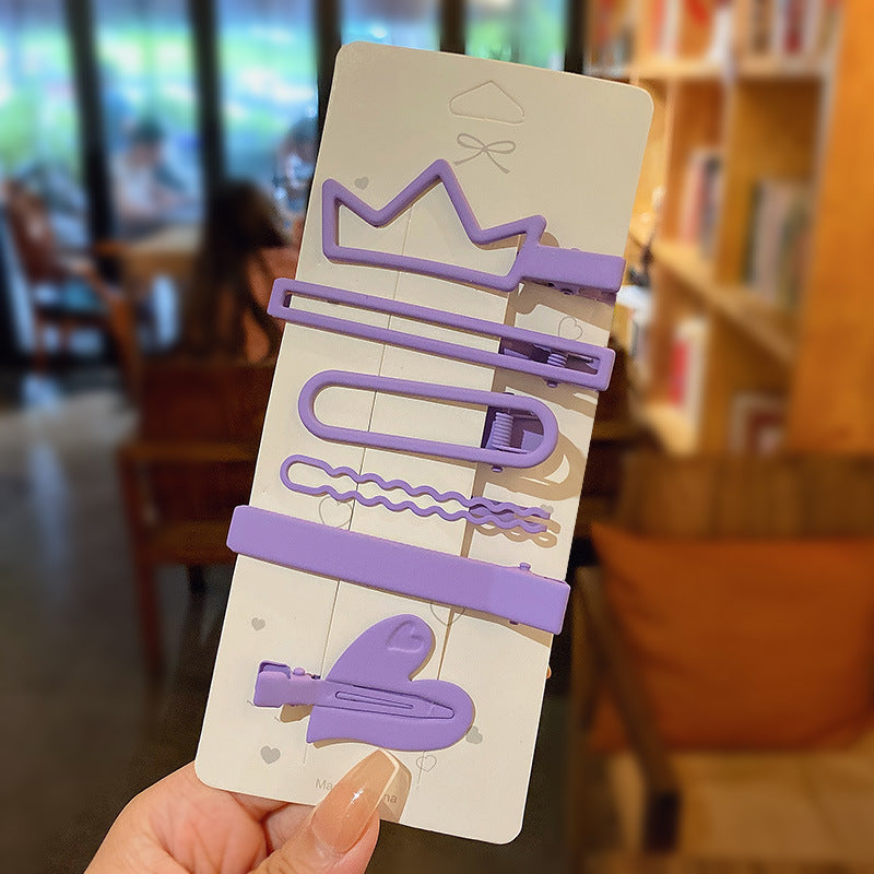 South Korea Temperament BB Clip Barrettes Back Head Side Clip