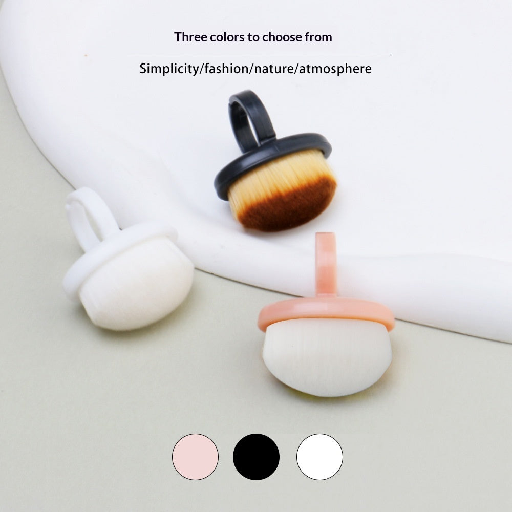 Ring-style Nail Art Dust Brush