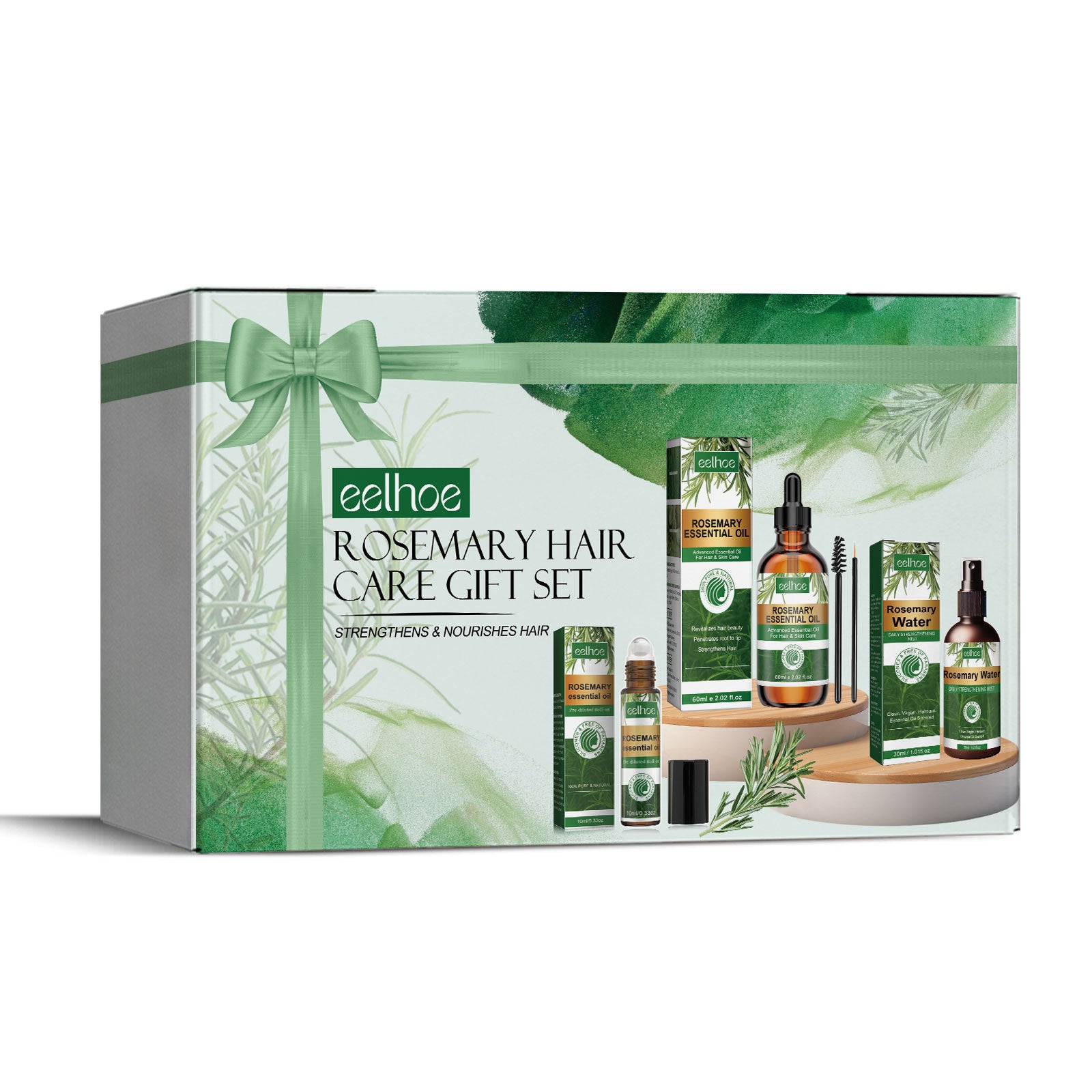 Nourishing Hair Soft Fluffy Strong Moisturizing Hair Root Hair Care Gift Suit