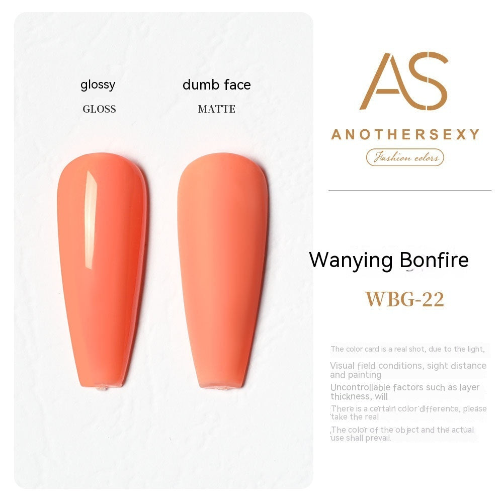 AS Yellow Nail Oil Gel New Whitening Nail Shop Special Set