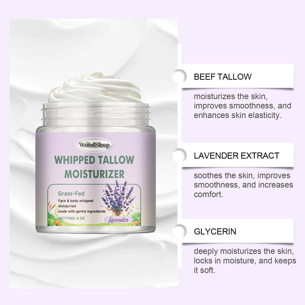 Grass-fed Beef Fat Moisturizing Cream Gentle Hydrating