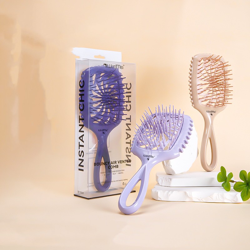 Original Design Whirlwind Hollow Hairdressing Comb
