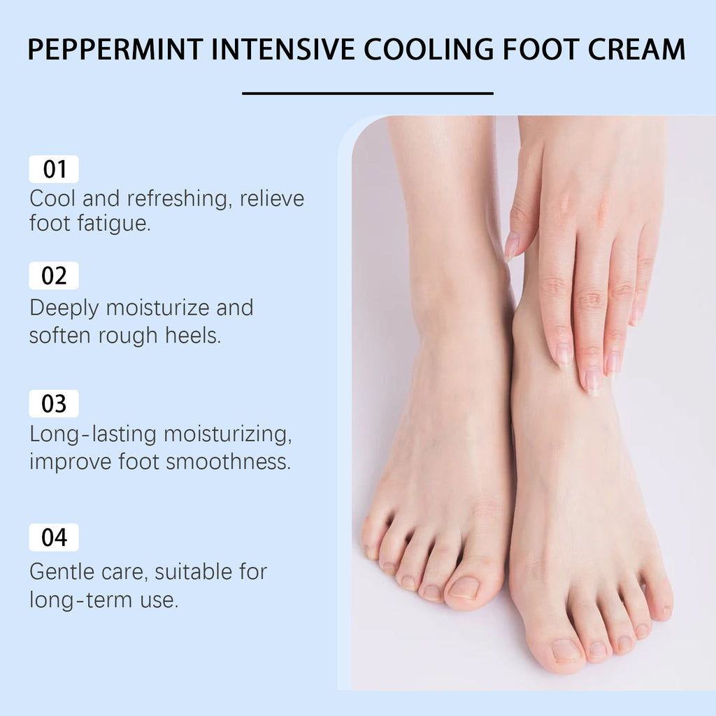 Cool And Comfortable Foot Cream