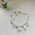 Fashion Women's Double Layer White Pearl Headband