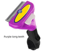 Pet Plastic Hair Cleaner Comb Brush