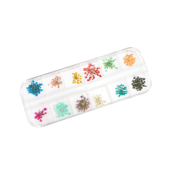 Nail Accessories Handmade DIY Nail Patches With Dried Flowers