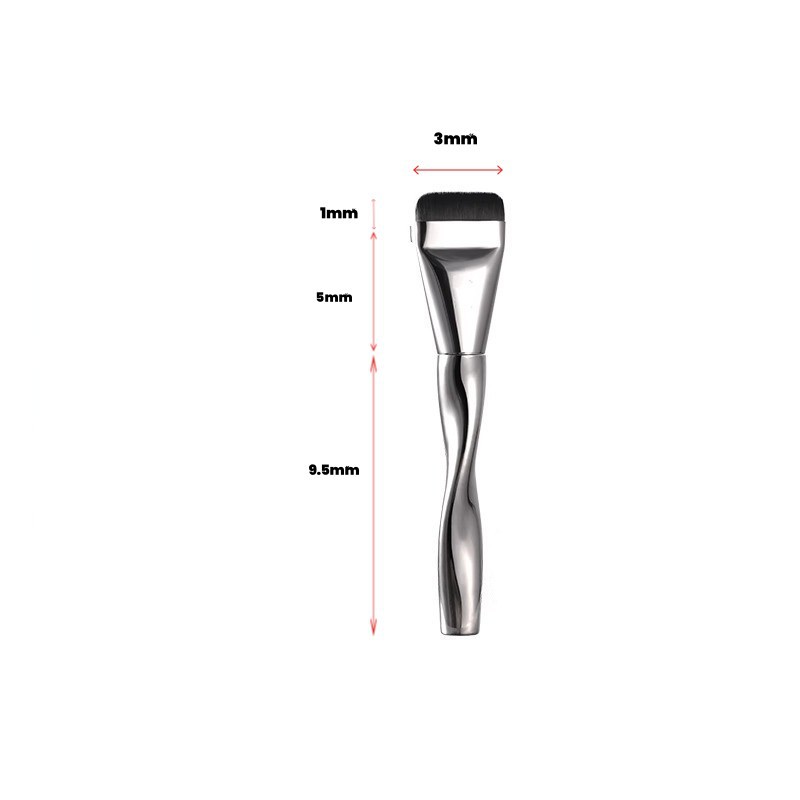 Spiral One-shaped Powder Foundation Brush Lightweight Smear-proof Makeup Beauty Tools