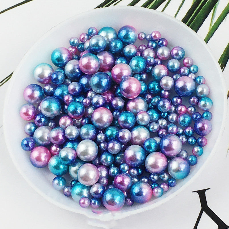 Crystal Epoxy Nail Beads 10g Round