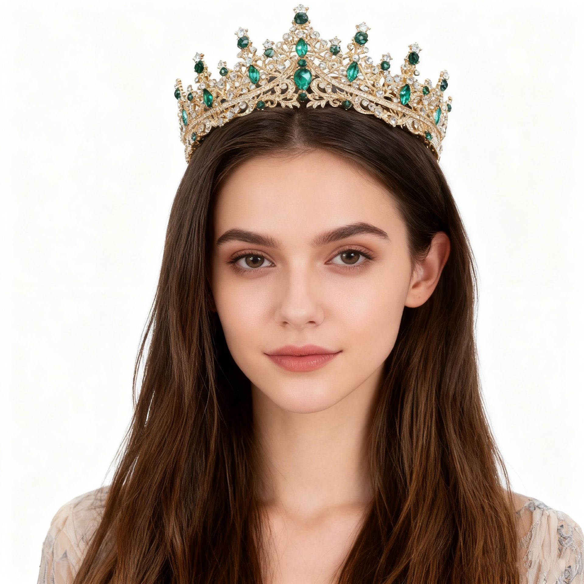 Bridal Crown Headband Wedding Dress Accessory