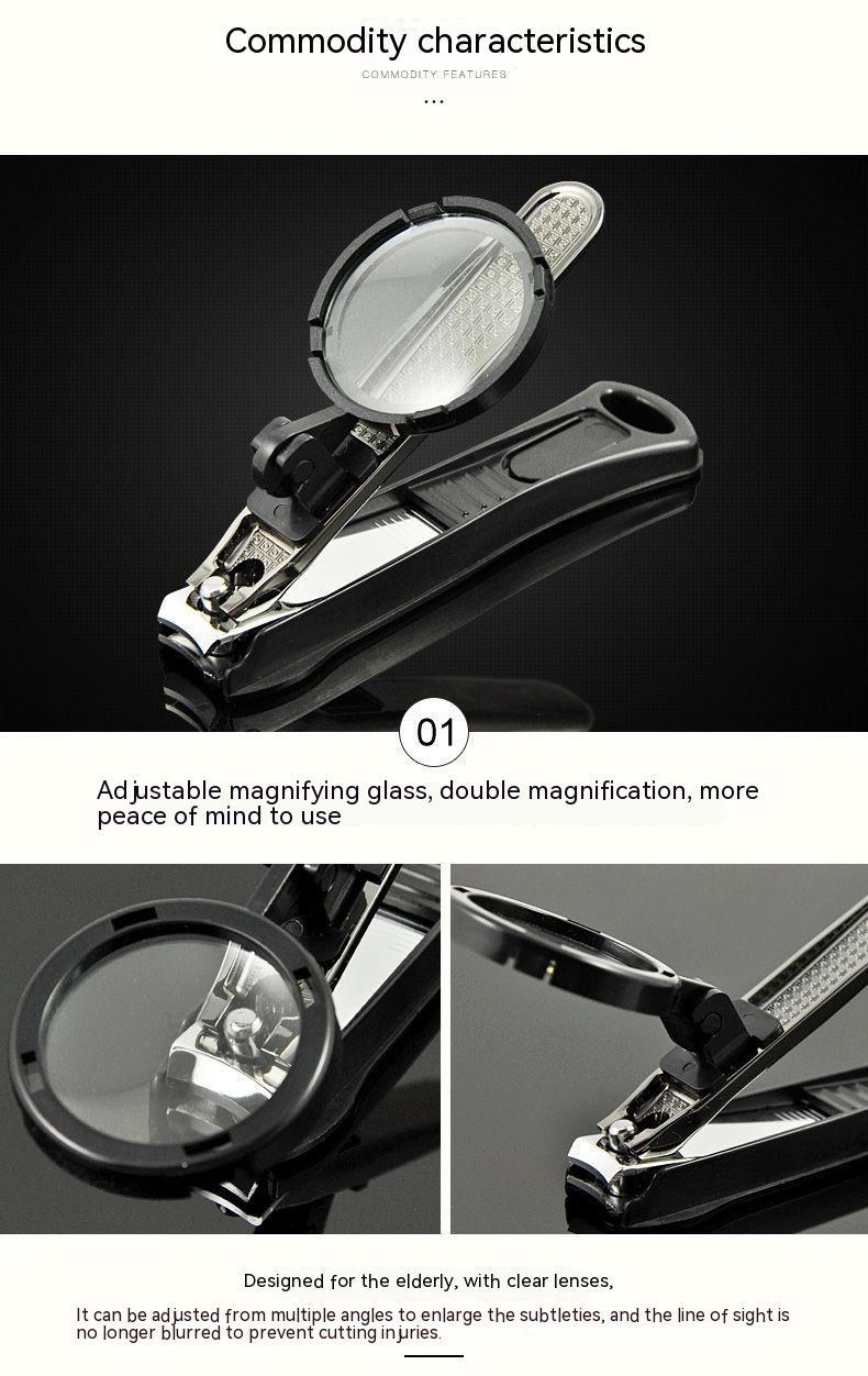 Magnifying Glass Nail Clippers Large