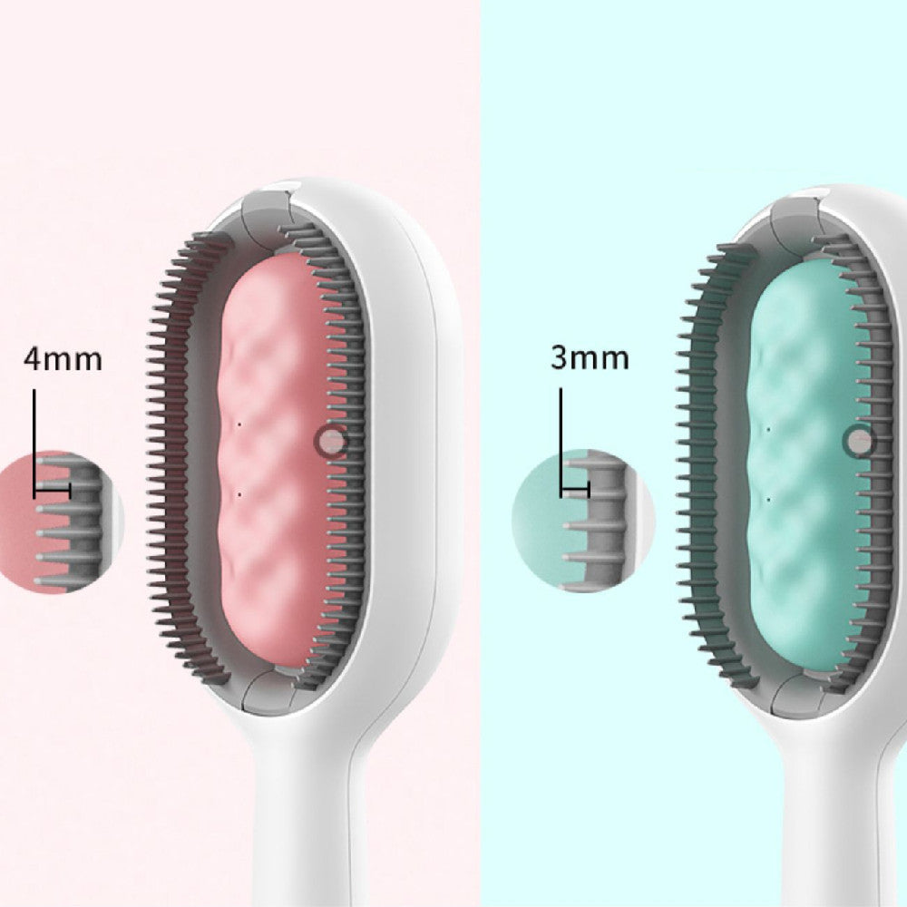 Gravity Hair Removal With Water Injection Cleaning Comb