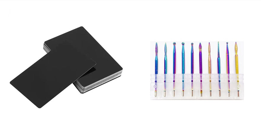 Color Plated Nail Polish Head Set