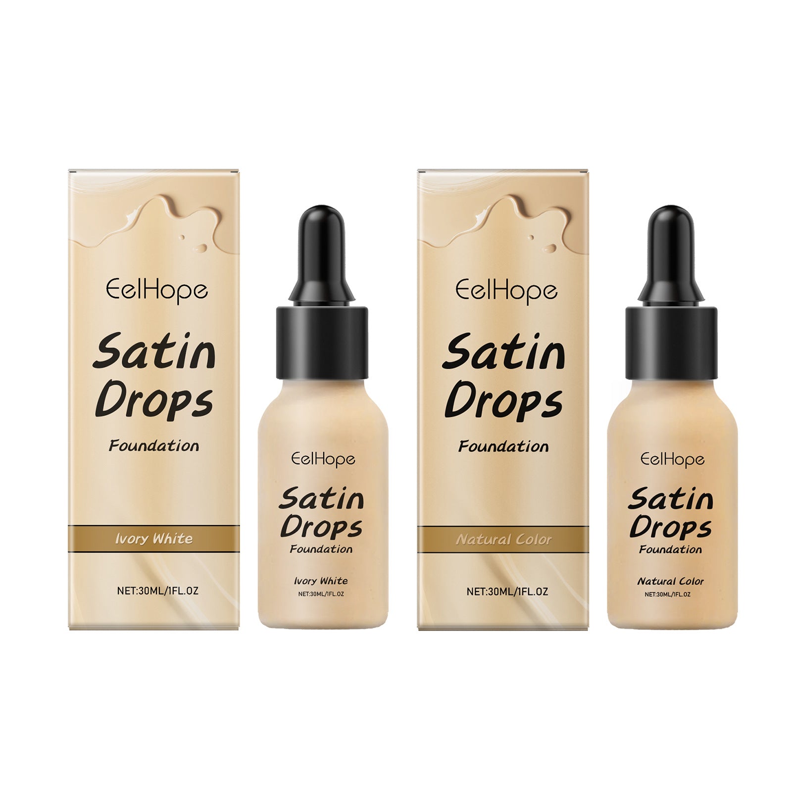 Concealer Moisturizing Lightweight Natural Brightening Mild Ingredients Longwear Foundation