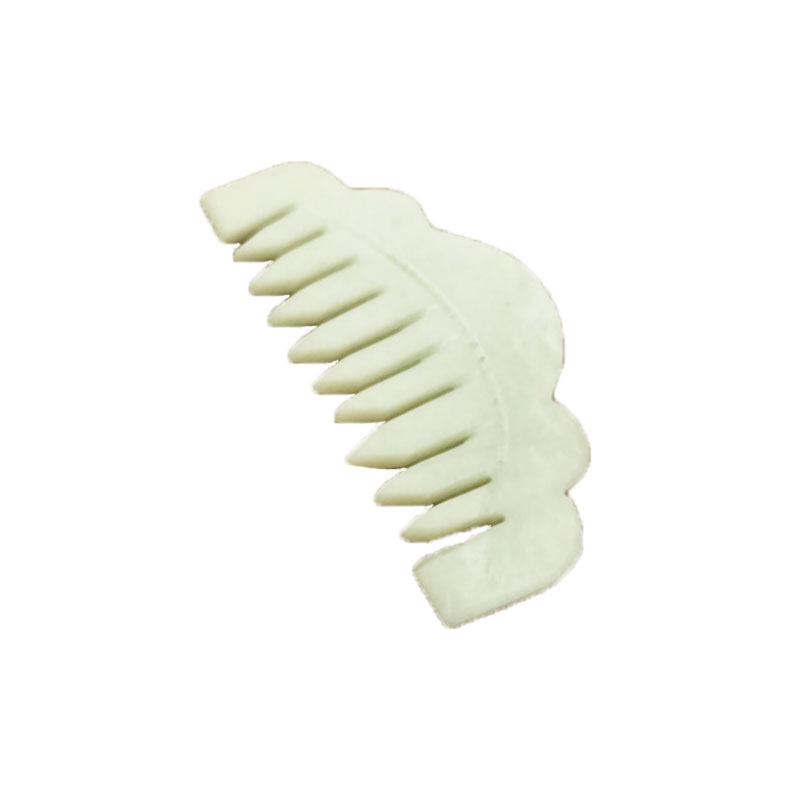 Hand-polished  Green Whole Body Meridian Scraping Comb