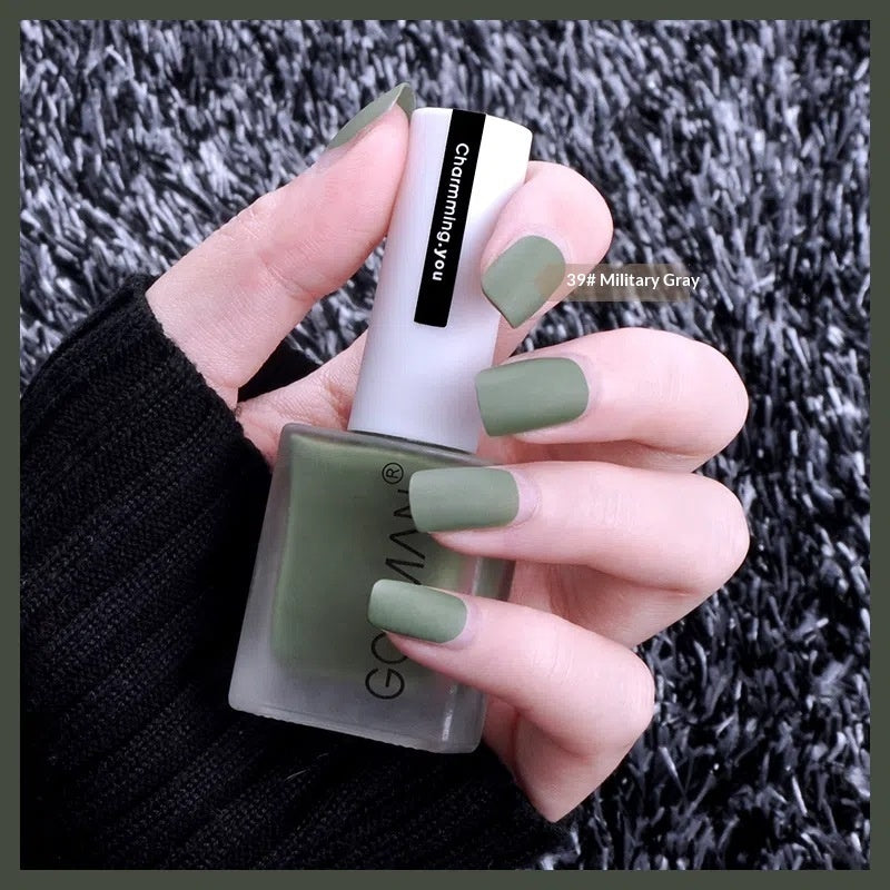 Gosman Quick-dry Matte Nail Polish, Non-peel