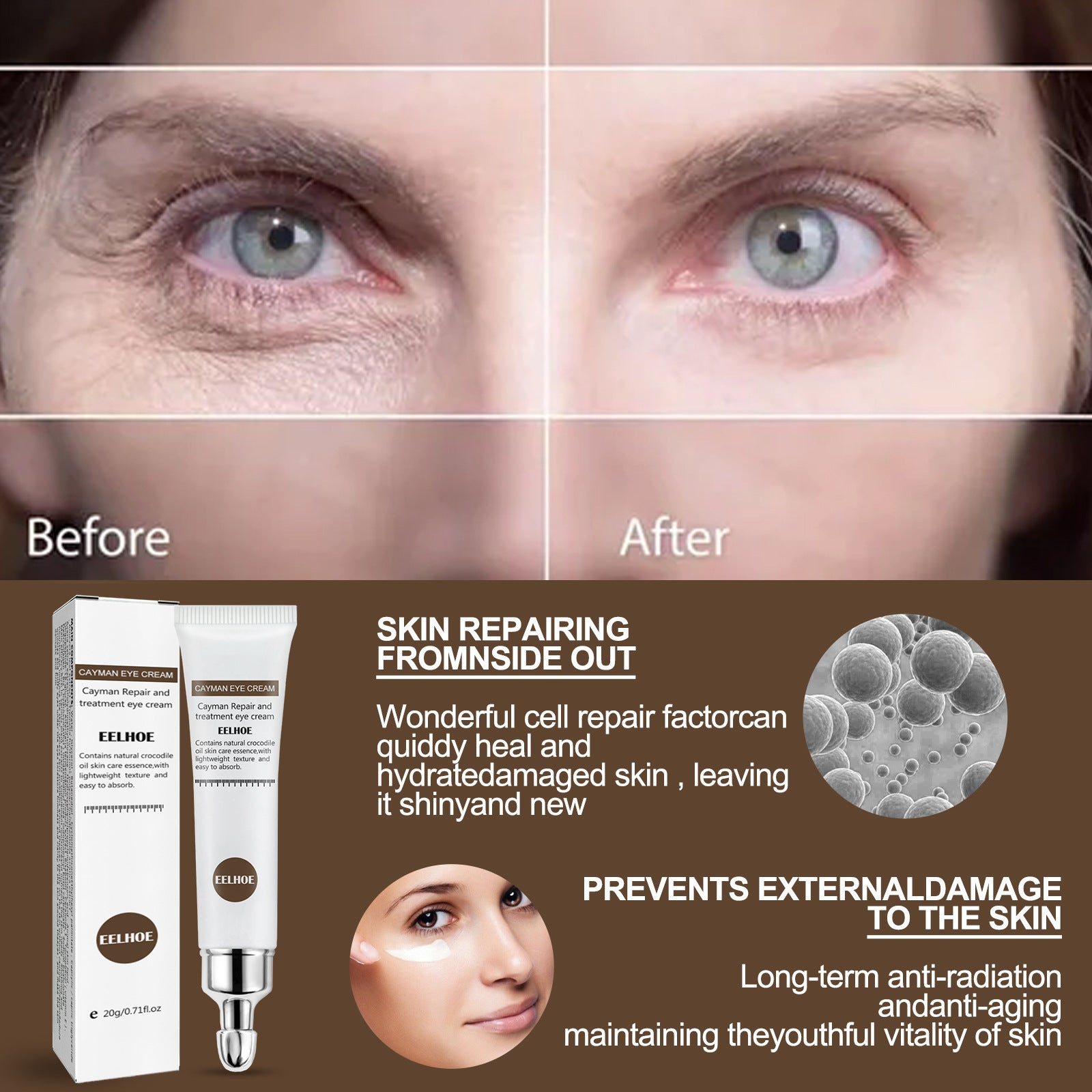Jojoba Oil Eye Cream Firming And Lifting