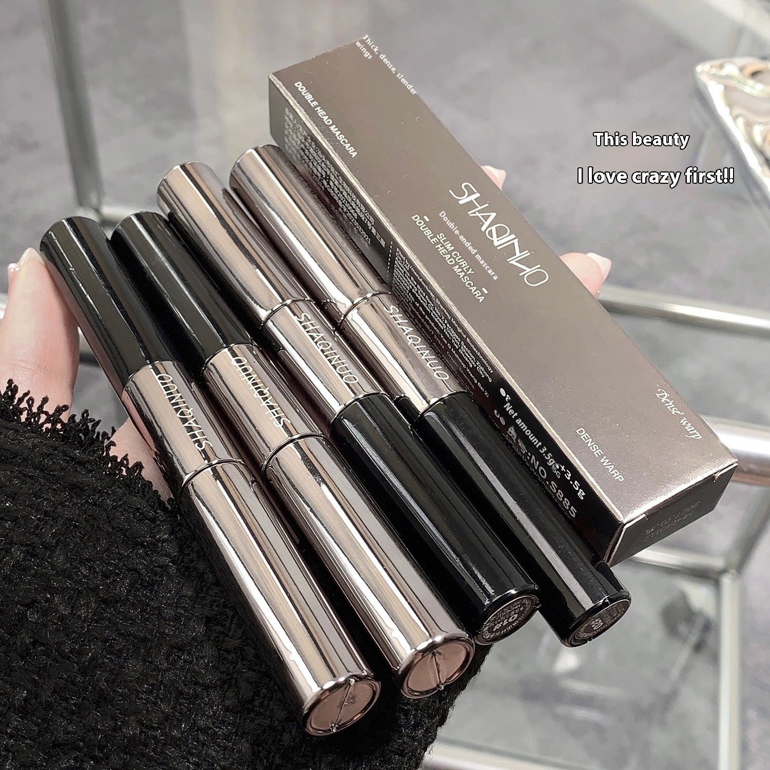 Long Curling Double-headed Mascara Long Makeup