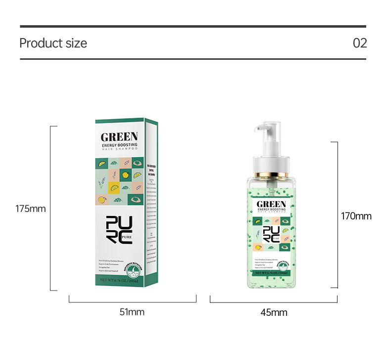 PURE Lvzhu Shampoo Moisturizing And Flexible