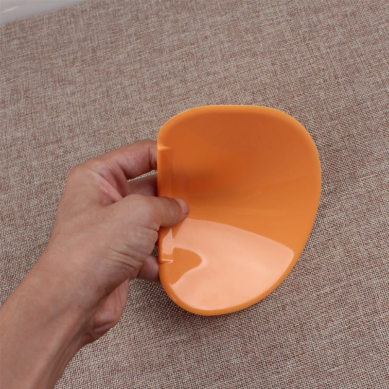 Soft Semi-circular Scraper DIY Cream Scraper