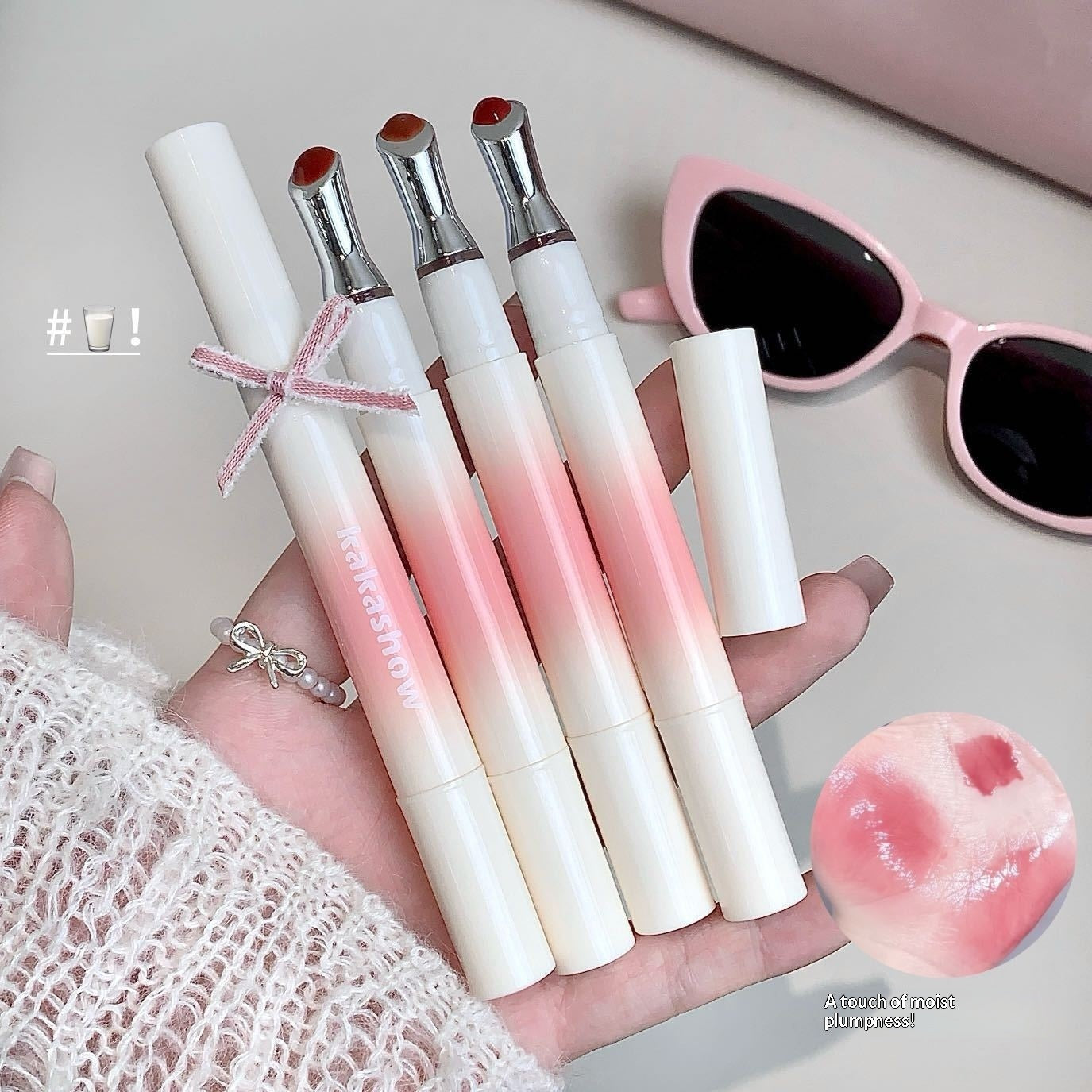 Sheer, Long-lasting Lip Glaze Lipstick Cosmetics
