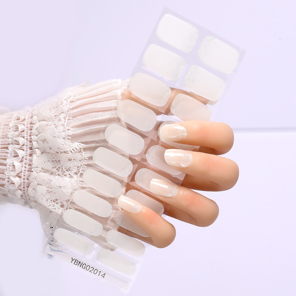 Get Nail Stickers Semi-cured Heating Lamp Nail Sticker