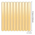 Home Color Acrylic Homemade Ice Cream Stick
