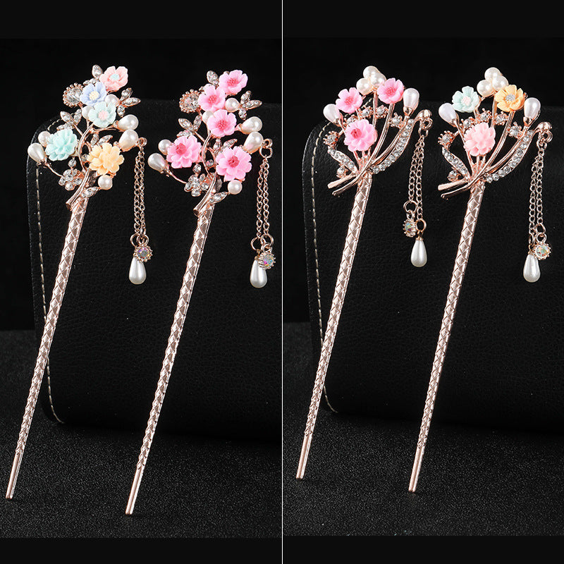 Bride's Vintage Tassel Classic Hairpin