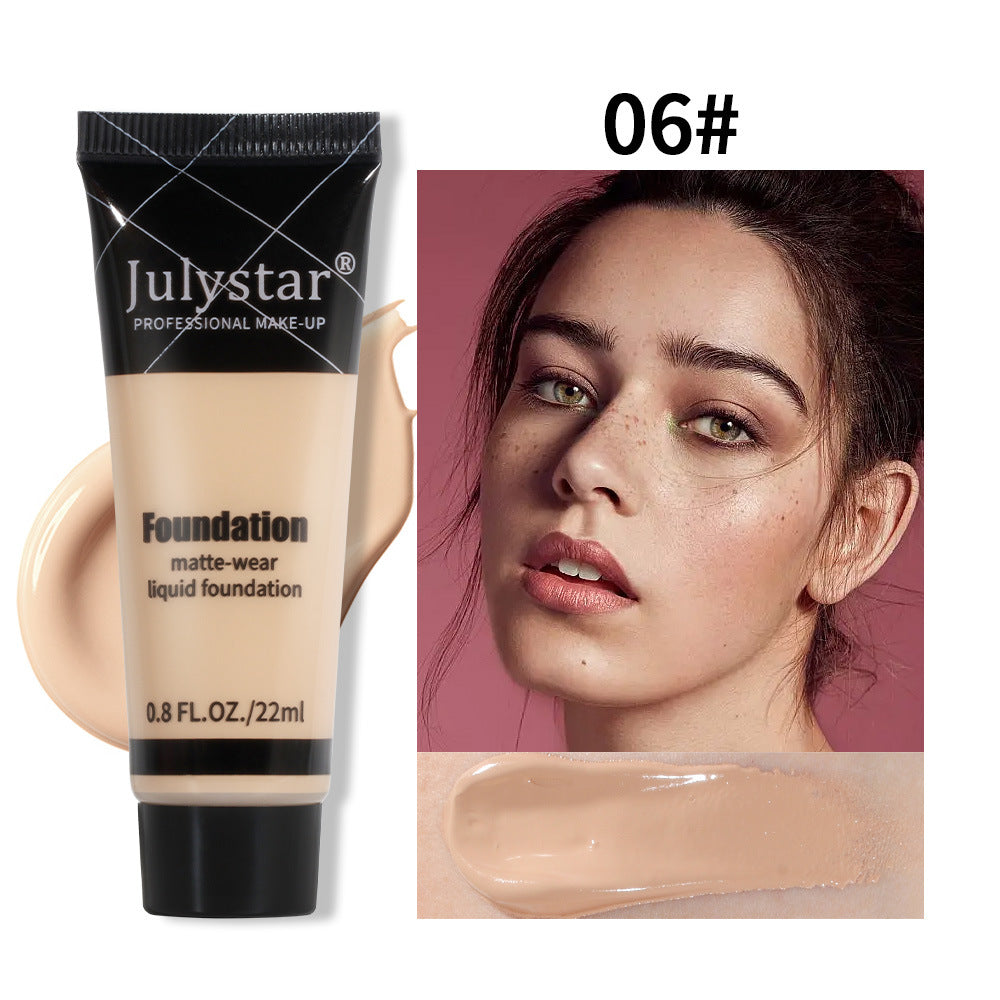 Beauty Facial Moisturizing Matte Liquid Foundation Oil Control And Waterproof