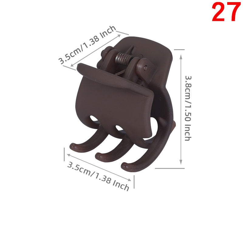 High Ponytail 3 Teeth Claw Clip Fixed Gadget Small Headdress