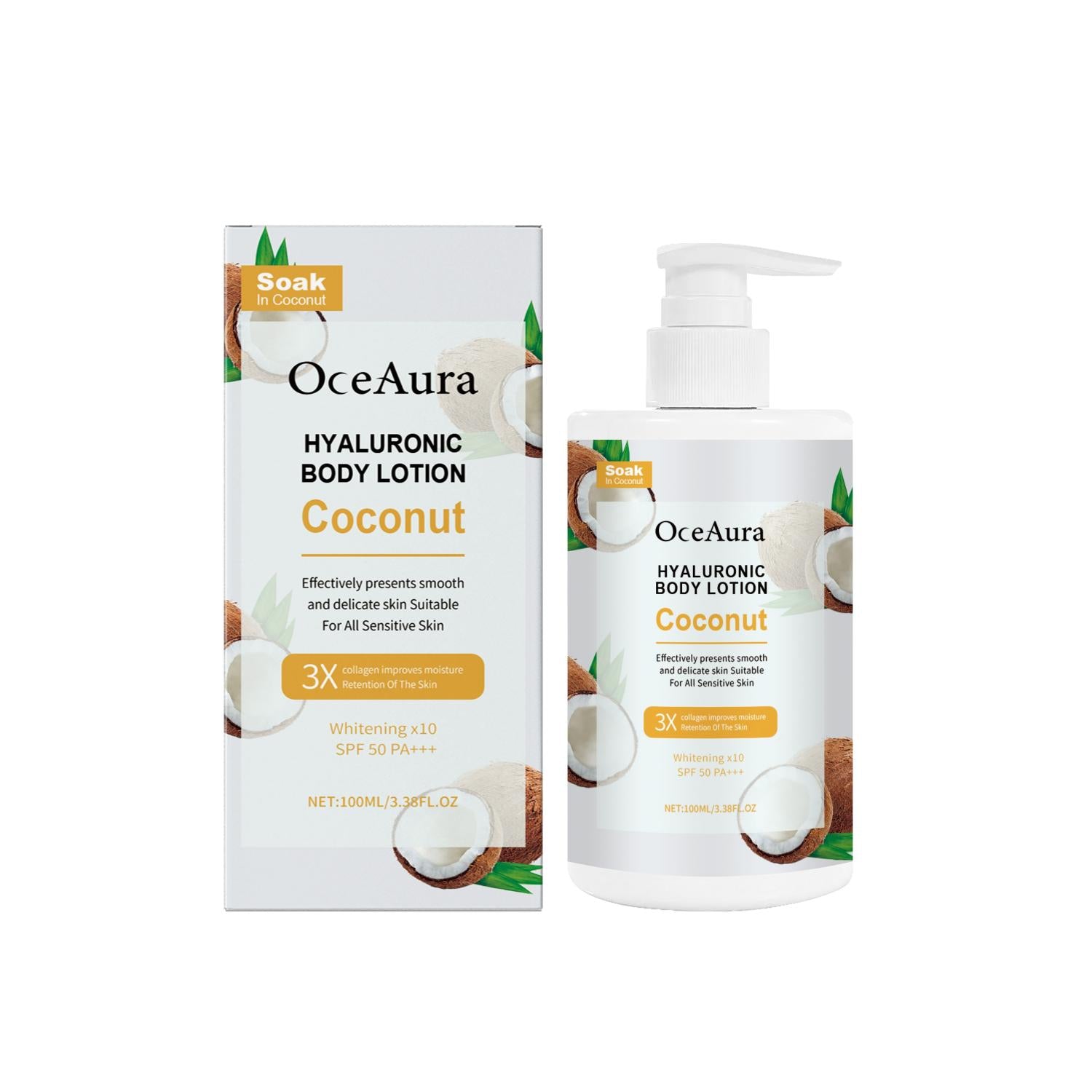 Coconut Whitening Moisturizing Lotion