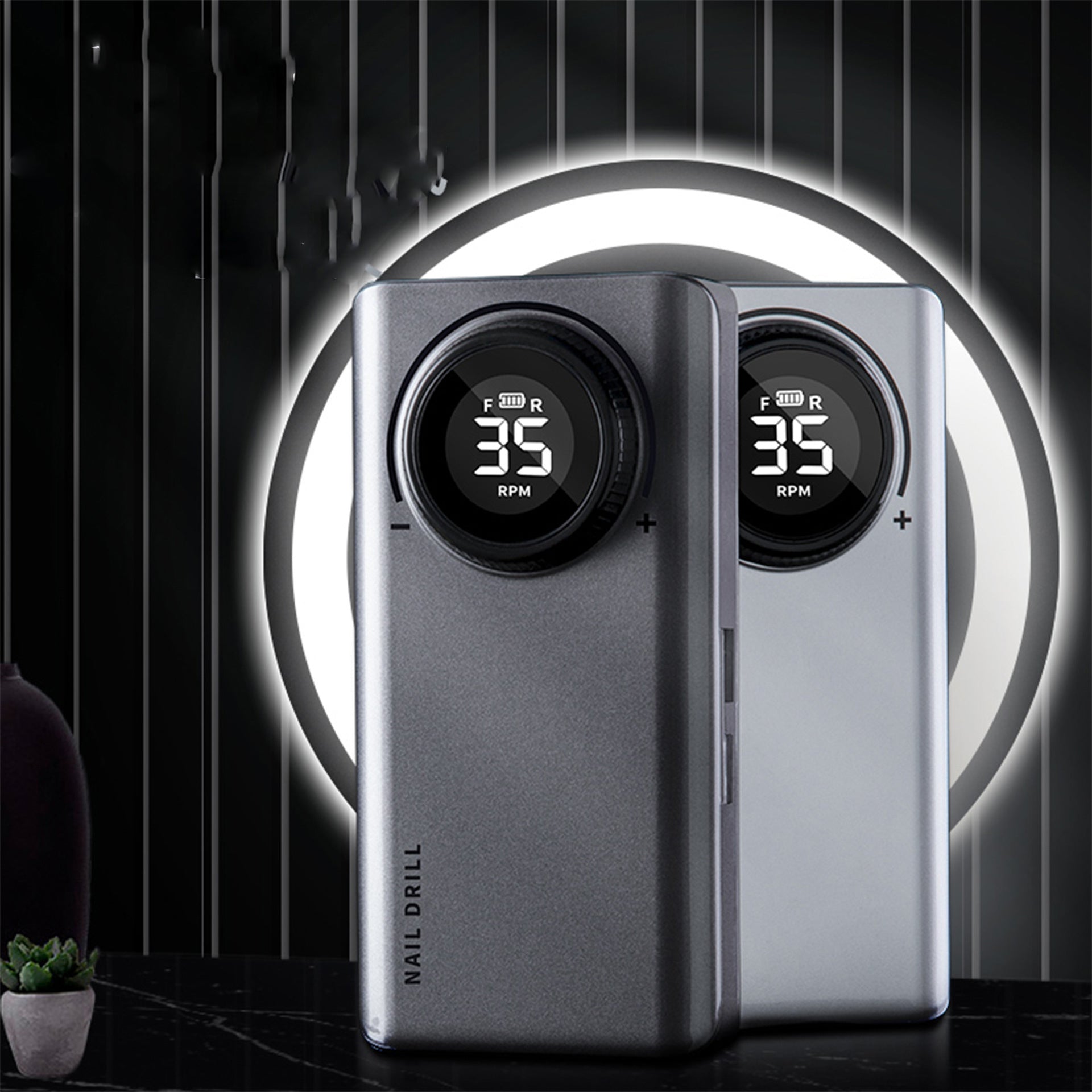 Simple Portable Electric Nail Sharpener Set